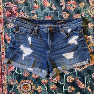 Blank NYC Distressed Tomboy Jean Shorts